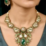 SAYOORI GREEN TURKISH STYLE JEWELLERY SET