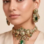 HOORIYA GREEN TURKISH STYLE JEWELLERY SET