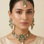 JIA GREEN TURKISH STYLE JEWELLERY SET
