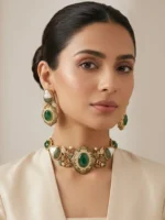 SARA GREEN NECKLACE SET
