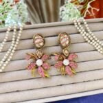 ANJALI BABYPINK TURKISH STYLE EARRINGS