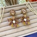 ANJALI MAUVE TURKISH STYLE EARRINGS