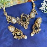 ARWA BLACK TURKISH STYLE JEWELLERY SET