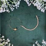BISMA GOLD BEADED NOSERING