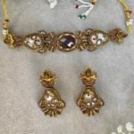 HUMA MAUVE TURKISH STYLE JEWELLERY SET