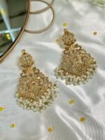 MINAL GOLDEN STATEMENT EARRINGS