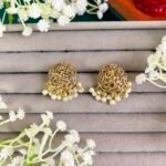 SAFEENA ZIRCON STUD EARRINGS