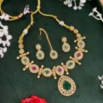 SAPNA MULTI GOLDPLATED JEWELLERY SET