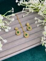 SAPNA MULTI GOLDPLATED JEWELLERY SET - Image 3
