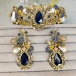 SITARA BLUE TURKISH STYLE JEWELLERY SET
