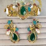 SITARA GREEN TURKISH STYLE JEWELLERY SET