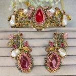 SITARA RUBY TURKISH STYLE JEWELLERY SET