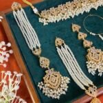 SUNAN ZIRCON BRIDAL JEWELLERY SET - Image 3