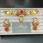 FASMA RED NECKLACE SET - Image 2