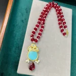 FEROZA RED THAPPA KUNDAN MALA