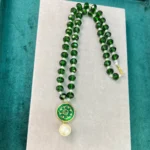 GREEN THAPPA KUNDAN MALA