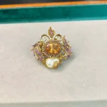 NAILA PURPLE ADJUSTABLE RING