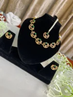 REENA GREEN CHOKAR SET - Image 2