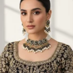 RIDA BLACK NECKLACE SET