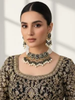 RIDA BLACK NECKLACE SET