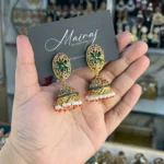RIMMEL GREEN JHUMKIS
