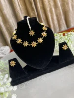 SIYA GOLDPLATED CHOKAR SET