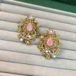 TAURUS BABYPINK EARRINGS