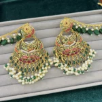 AKBARI MULTI TRADITIONAL LONG SAHARA EARRINGS