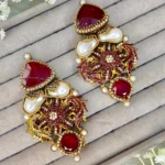 ALIA RUBY TURKISH STYLE EARRINGS