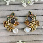 ARWA MAUVE MULTI EARRINGS