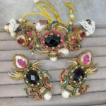 DURAIYA BLACK TURKISH STYLE NECKLACE SET
