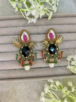 DURAIYA BLACK TURKISH STYLE NECKLACE SET - Image 2