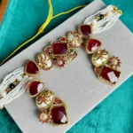 GHINWA RUBY TURKISH STYLE NECKLACE SET