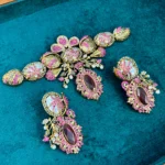 HOORIYA GULABI NECKLACE SET