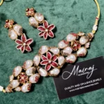 DAFFODIL RUBY NECKLACE SET