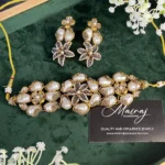 DAFFODIL PLATINUM NECKLACE SET