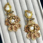FARYAL CHAMPAGNE TURKISH STYLE EARRINGS