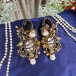 MAIRA BLUE TURKISH STYLE EARRINGS