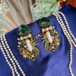 EMANUEL GREEN TURKISH STYLE EARRINGS