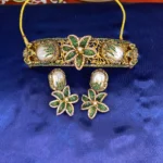 HOOR GREEN TURKISH STYLE JEWELLERY SET