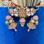 BAREERA BABYPINK TURKISH STYLE JEWELLERY SET