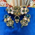 BAREERA GREEN TURKISH STYLE JEWELLERY SET