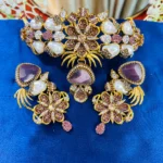 BAREERA MAUVE TURKISH STYLE JEWELLERY SET