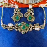 PARSA GREEN NECKLACE SET