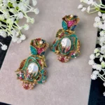 MULTI ROSE EARRINGS