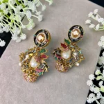 SEEMA BLACK MULTI EARRINGS