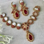 HAYAT RUBY NECKLACE SET