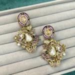 SEEMA PURPLE EARRINGS