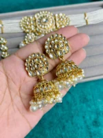 INDIAN KUNDAN PEARL SET - Image 2