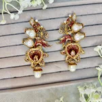 MAERI RUBY TURKISH STYLE EARRINGS